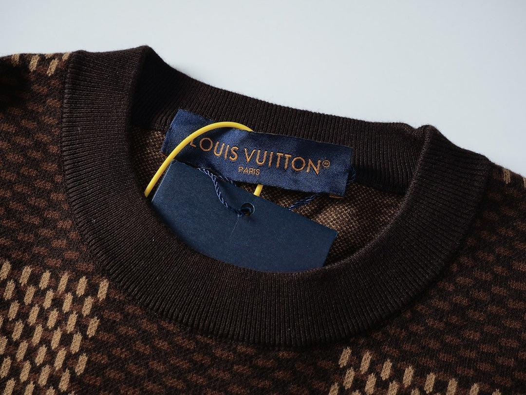 Louis Vuitton Damier T-Shirt Without Collar &