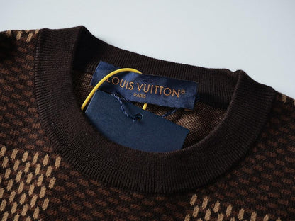 Louis Vuitton Damier T-Shirt Without Collar &