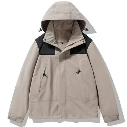 Detachable Three-in-One Windproof Waterproof Jacket