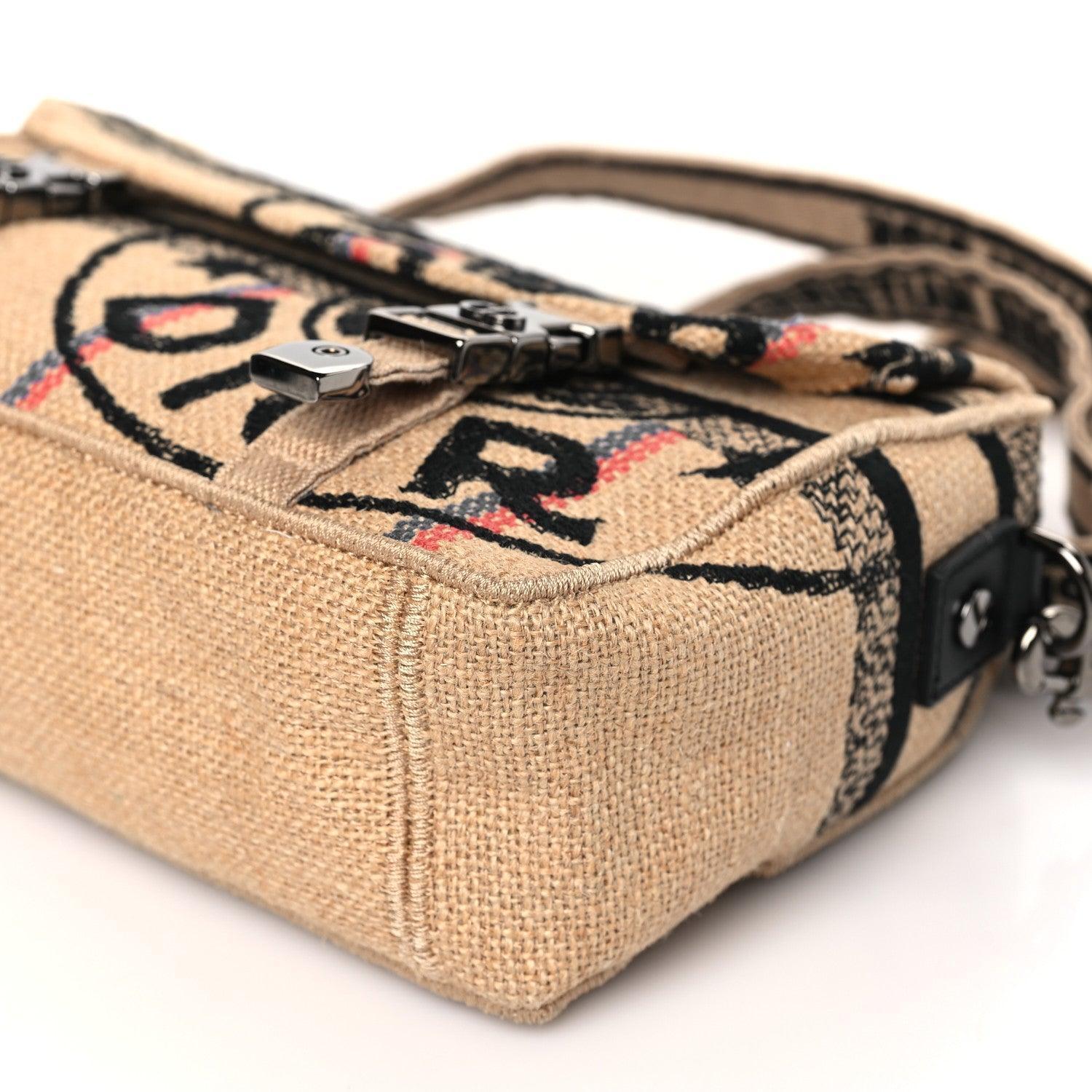 Christian Dior  Canvas Diorcamp Messenger Beige