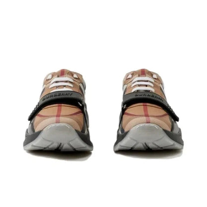 Burberry Ramsey Check Sneakers Birch Brown