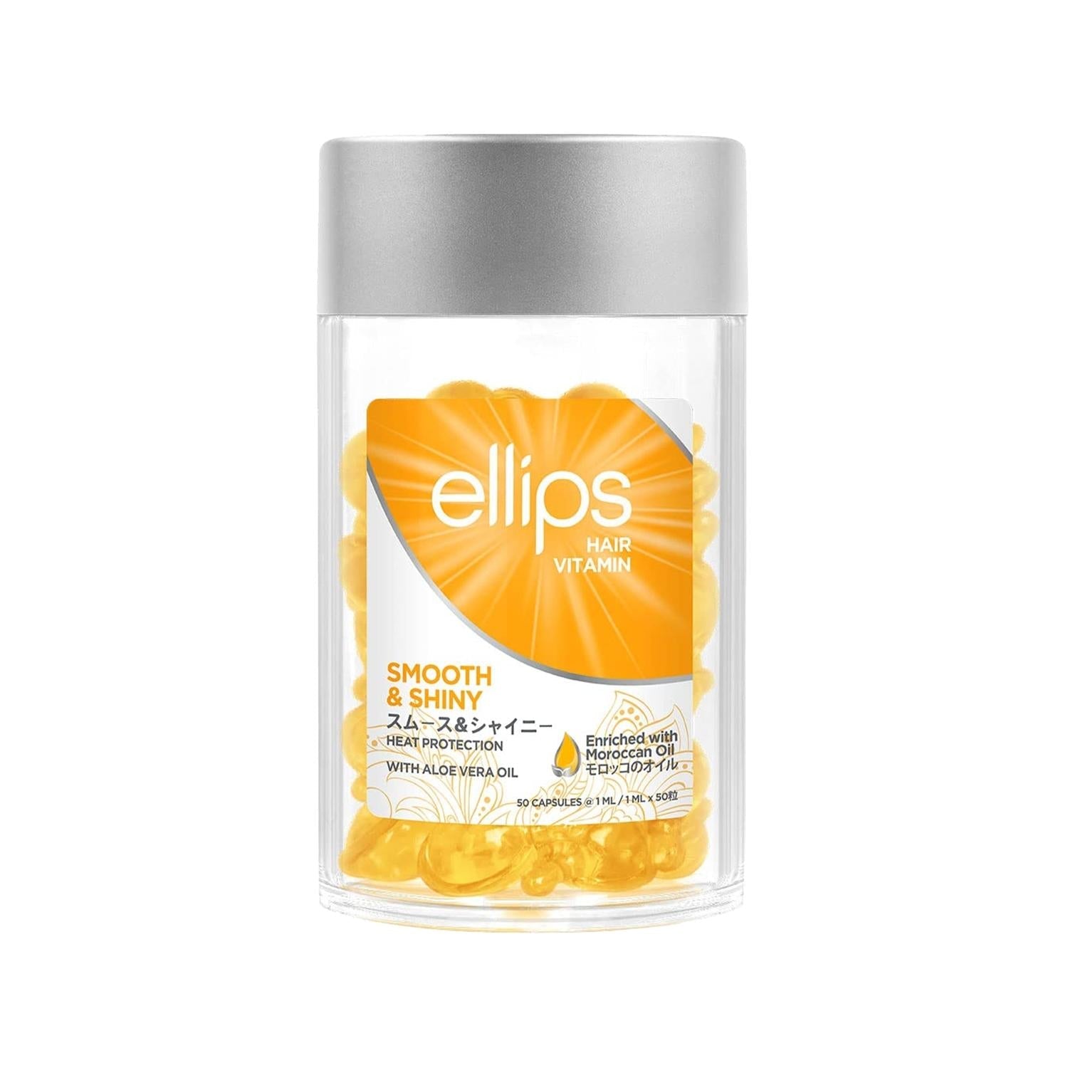 Ellips Smooth &amp; Shiny Hair Vitamin Capsules 50 Count