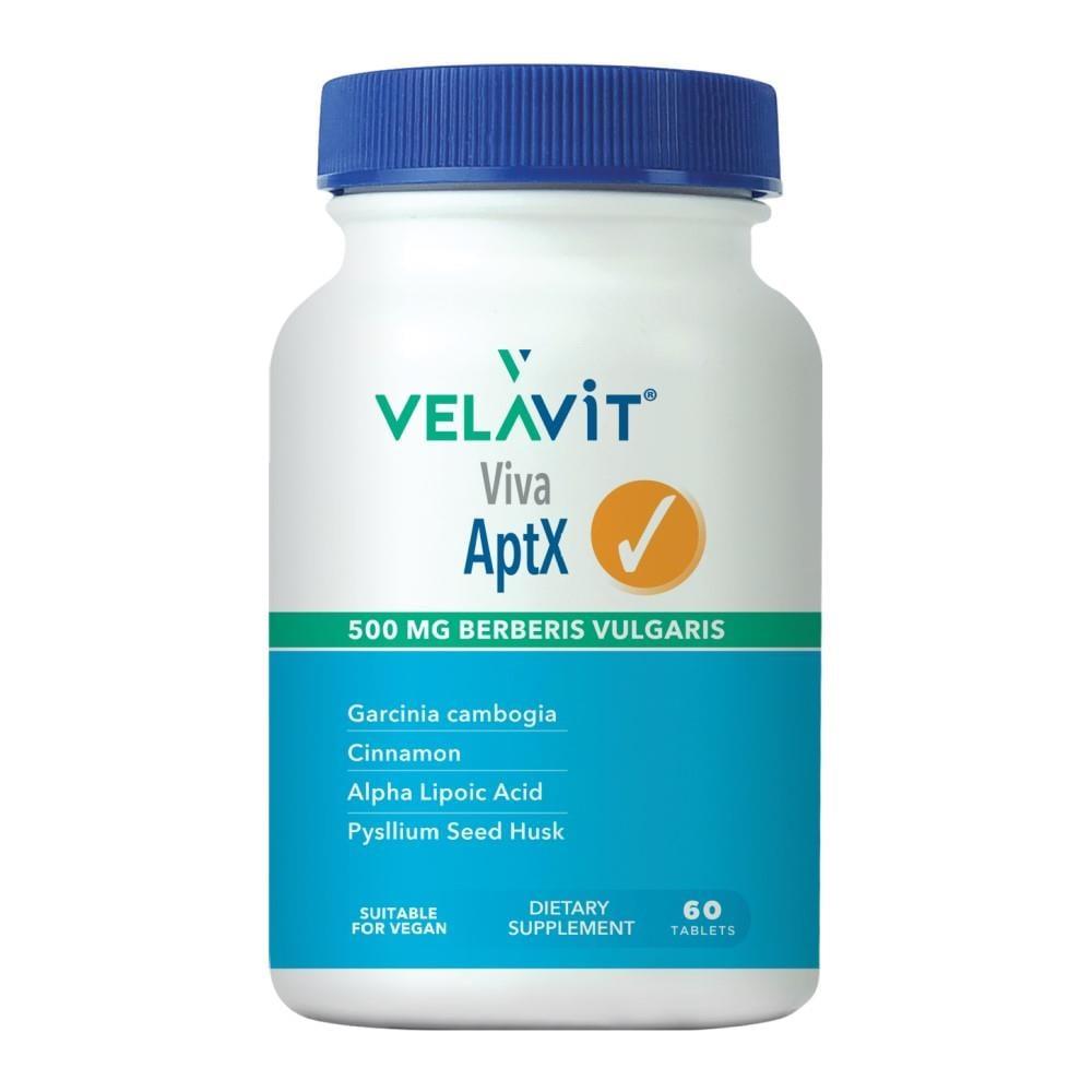 Velavit Viva AptX Dietary Supplement for Hair &amp; Nails 60 Tablets