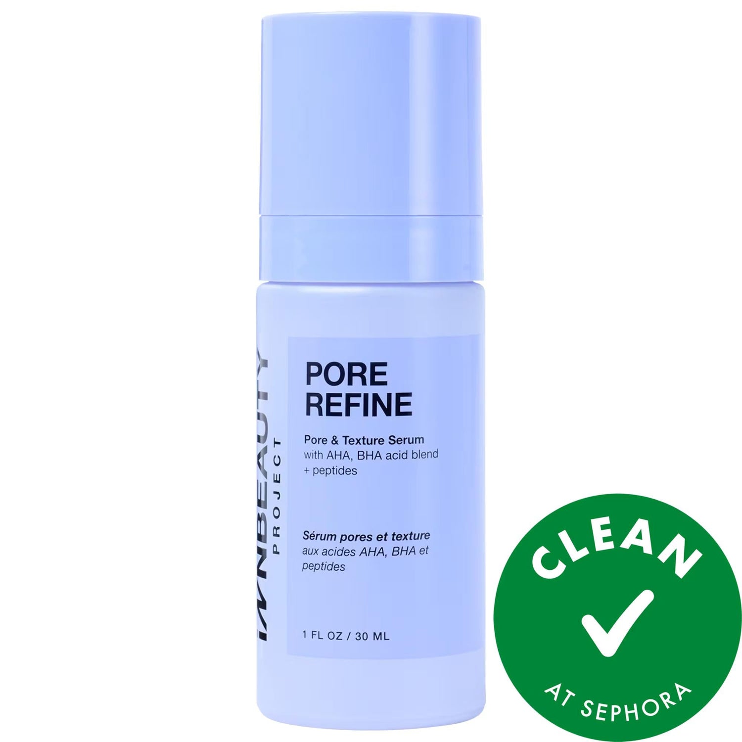 Pore Refine Pore Shrinking &amp; Texture Smoothing Serum - Clinically Proven AHA BHA Serum for Acne-Prone Skin, Vegan &amp; Cruelty-Free
