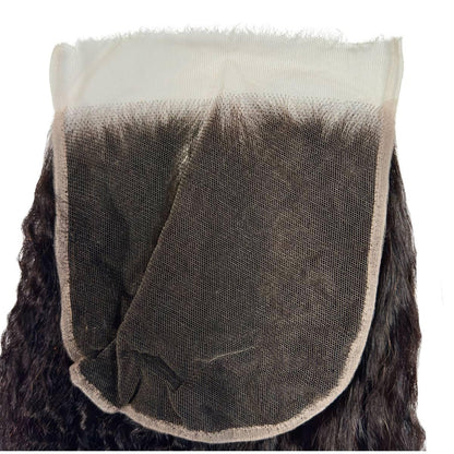 Kinky Straight 6x6 HD Lace Human Hair Closure