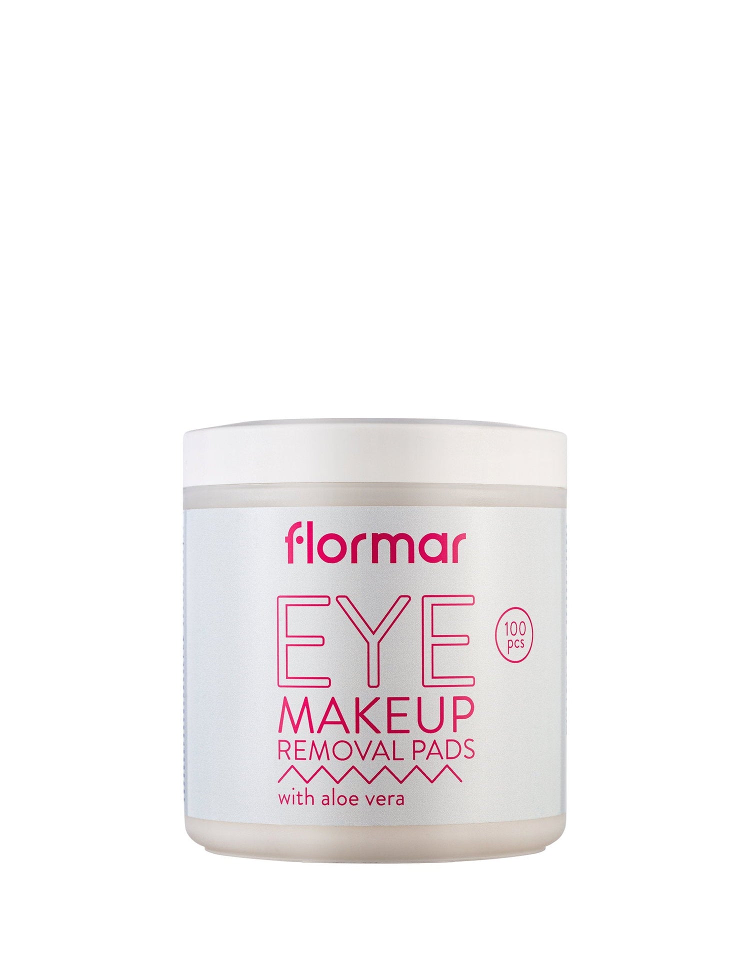 Flormar Aloe Vera &amp; Glycerin Eye Makeup Remover Pads 100 Count
