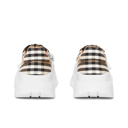 Burberry Vintage Check Cotton Archive Sneakers Beige