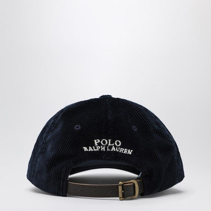 POLO RALPH LAUREN Corduroy Baseball Cap for Men - Adjustable Fit