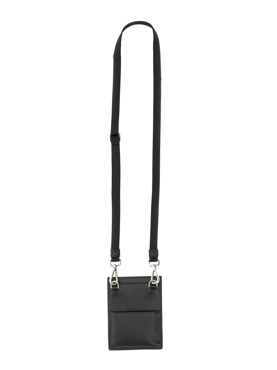 ALEXANDER MCQUEEN Mini Logo Print Card Holder
