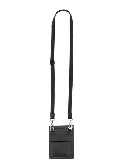 ALEXANDER MCQUEEN Mini Logo Print Card Holder