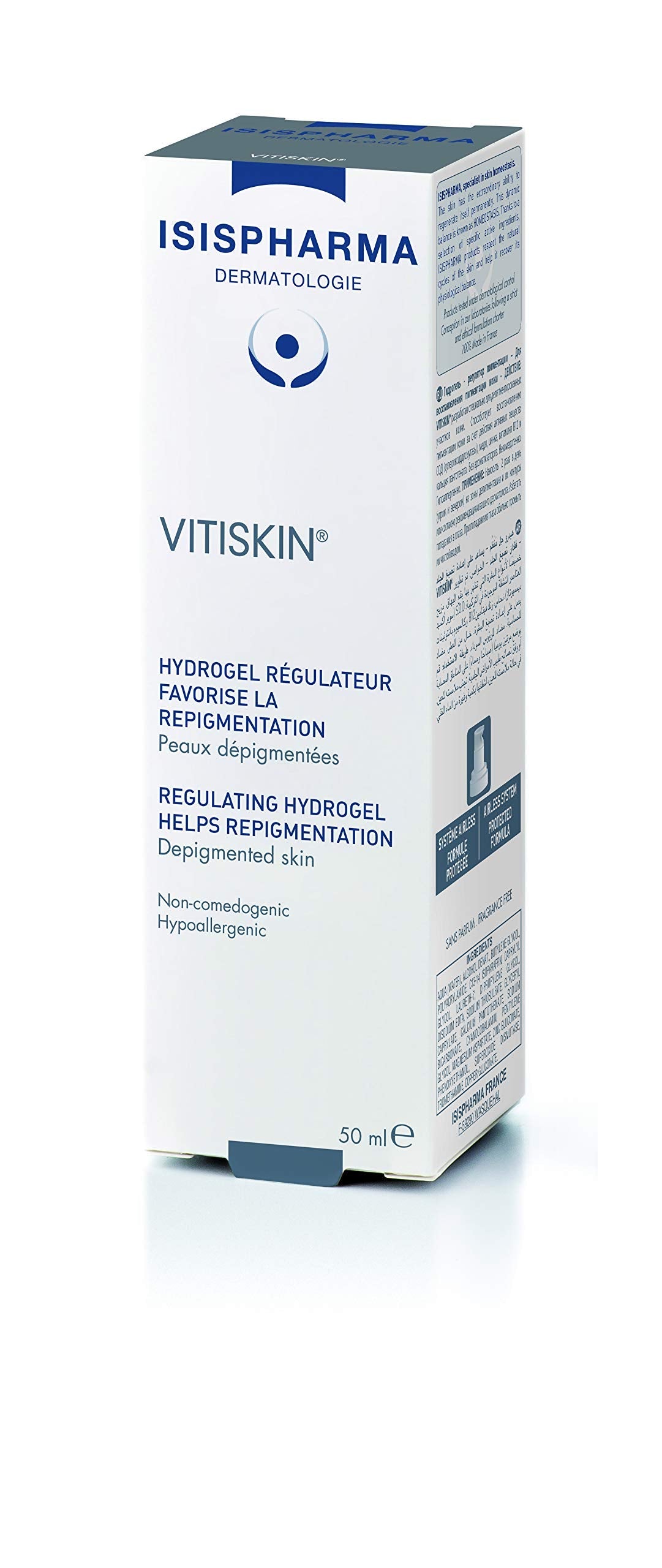 IsisPharma VITISKIN Regulating Hydrogel Favors Repigmentation NEW 50ml