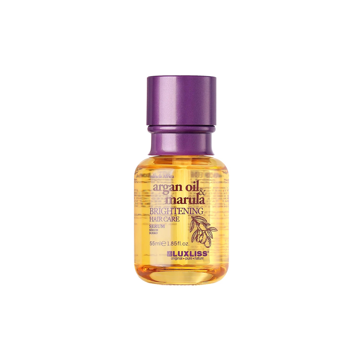 Luxliss Argan Oil - Marula Brighttening Hair Care Serum 55 ml