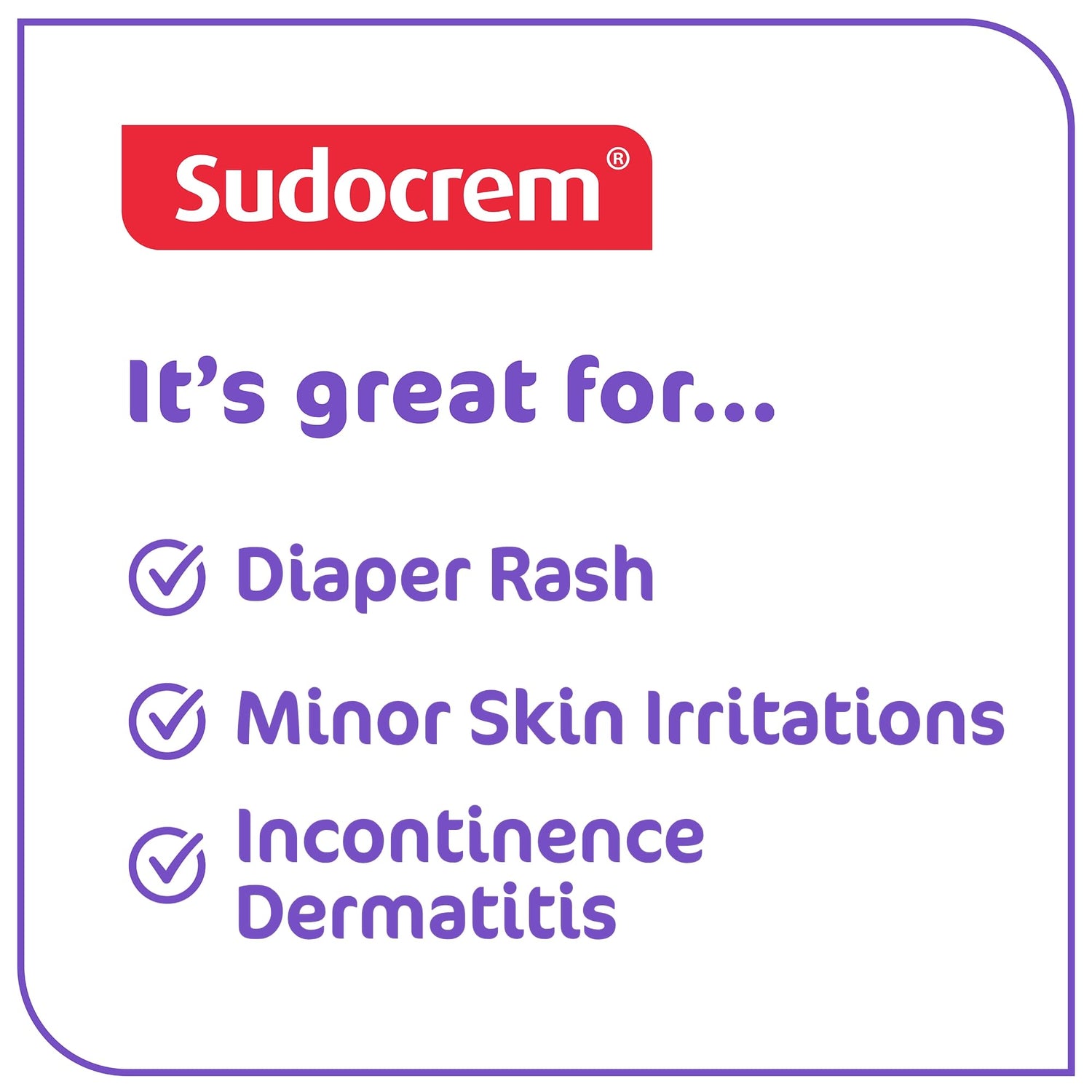 Sudocrem Baby Care Cream 125g - Diaper Rash Relief &amp; Skin Protection