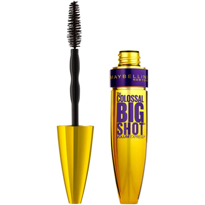 Maybelline Colossal Big Shot Mascara 9.5ml Daring Black - Volumizing Effect for Dramatic Lashes