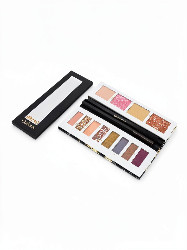 Glitterati Culture Double-Sided Face and Eyeshadow Palette