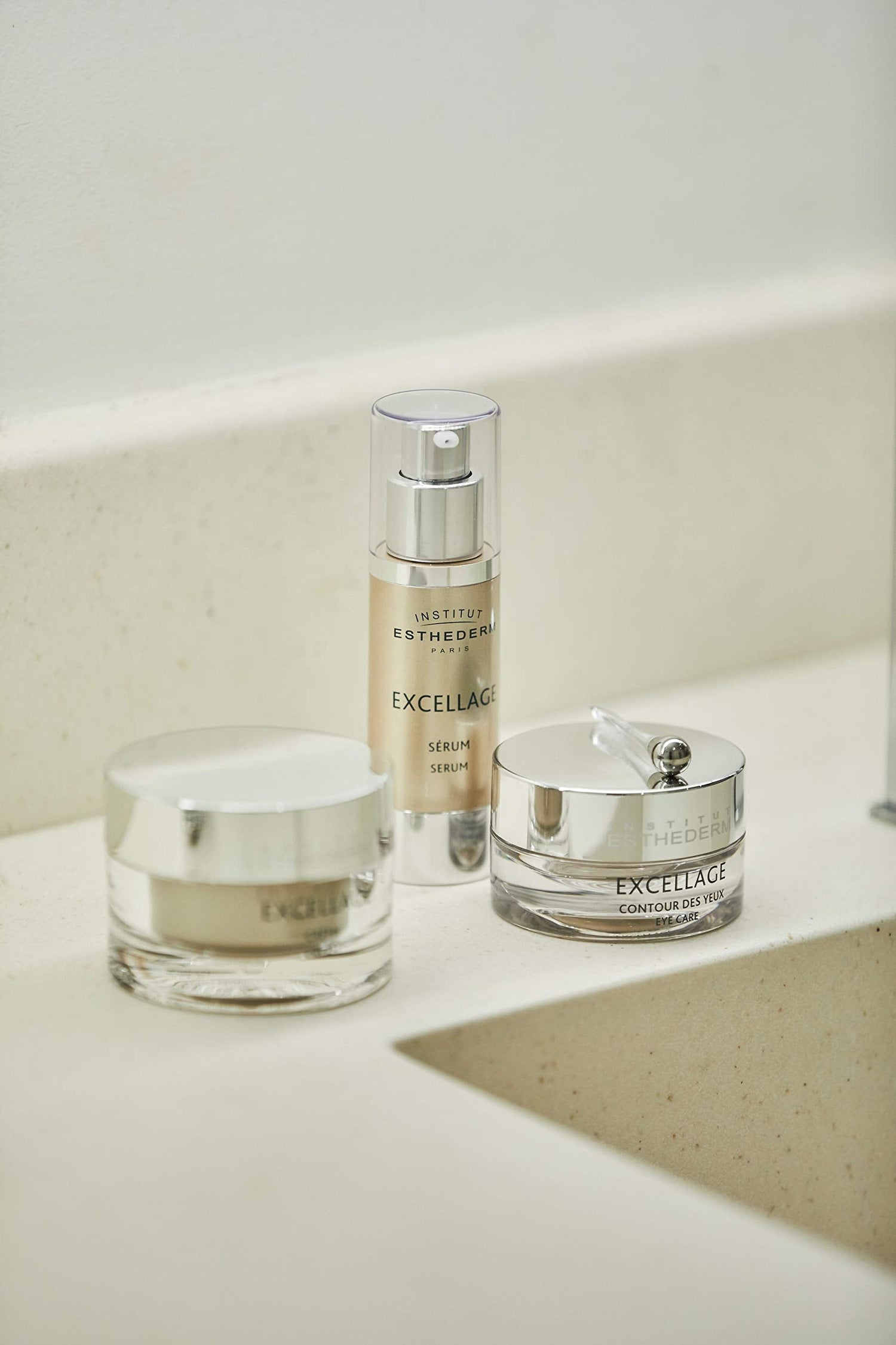 Institut Esthederm Excellage Anti-Aging Serum 30ml - Boosts Skin Elasticity &amp; Firmness