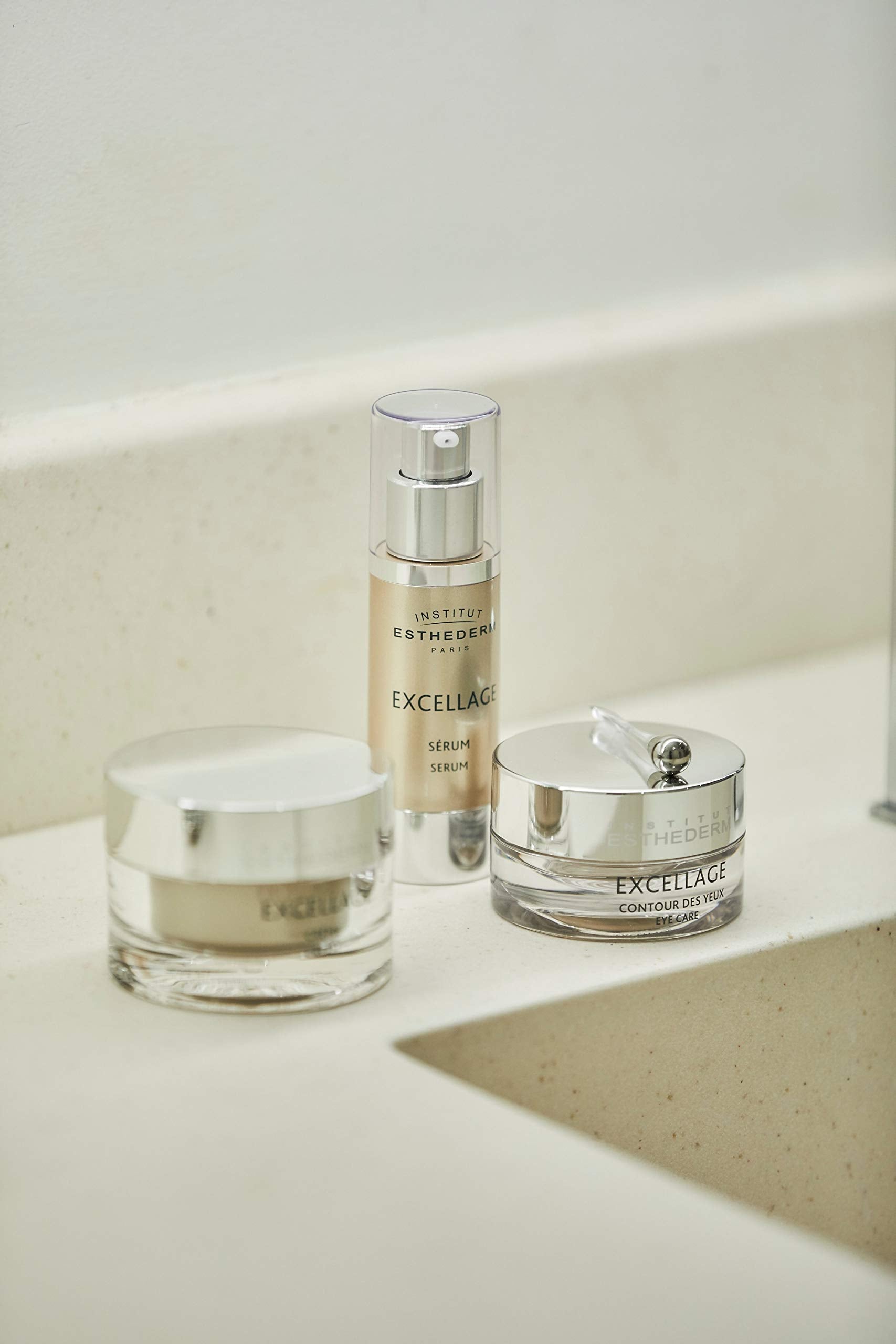 Institut Esthederm Excellage Anti-Aging Serum 30ml - Boosts Skin Elasticity &amp; Firmness