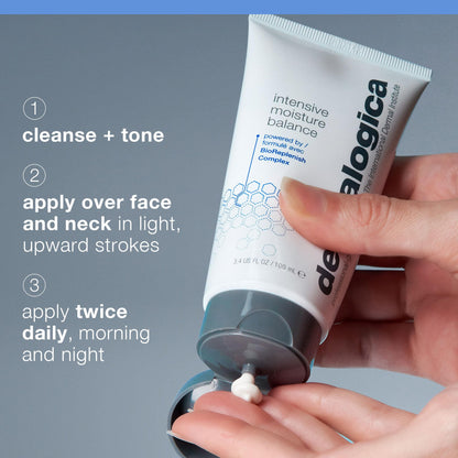 Dermalogica Intensive Moisture Balance Moisturizer for Dry Skin - Natural Skincare with Hyaluronic Acid &amp; Prebiotic Complex