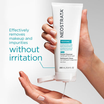 Neostrata Restore Facial Cleanser 200ml - Gentle, Non-Drying Cleanser for Sensitive Skin