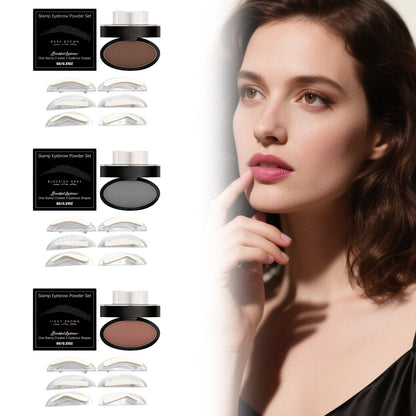 Waterproof Stamp Eyebrow Powder Kit