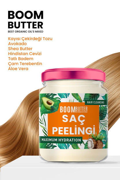 BOOM BUTTER Herbal Science Hair Oil 190 Ml