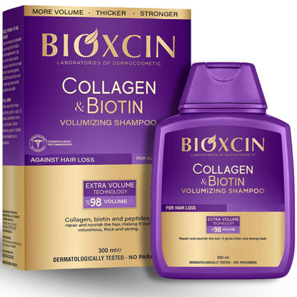 Bioxcin Collagen &amp; Biotin Shampoo - Volume Boost | 300ml