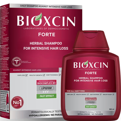 Bioxcin Forte Shampoo - 3 For 2 Deal | 8x Intense Formula