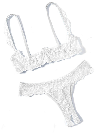 White Lace Women&