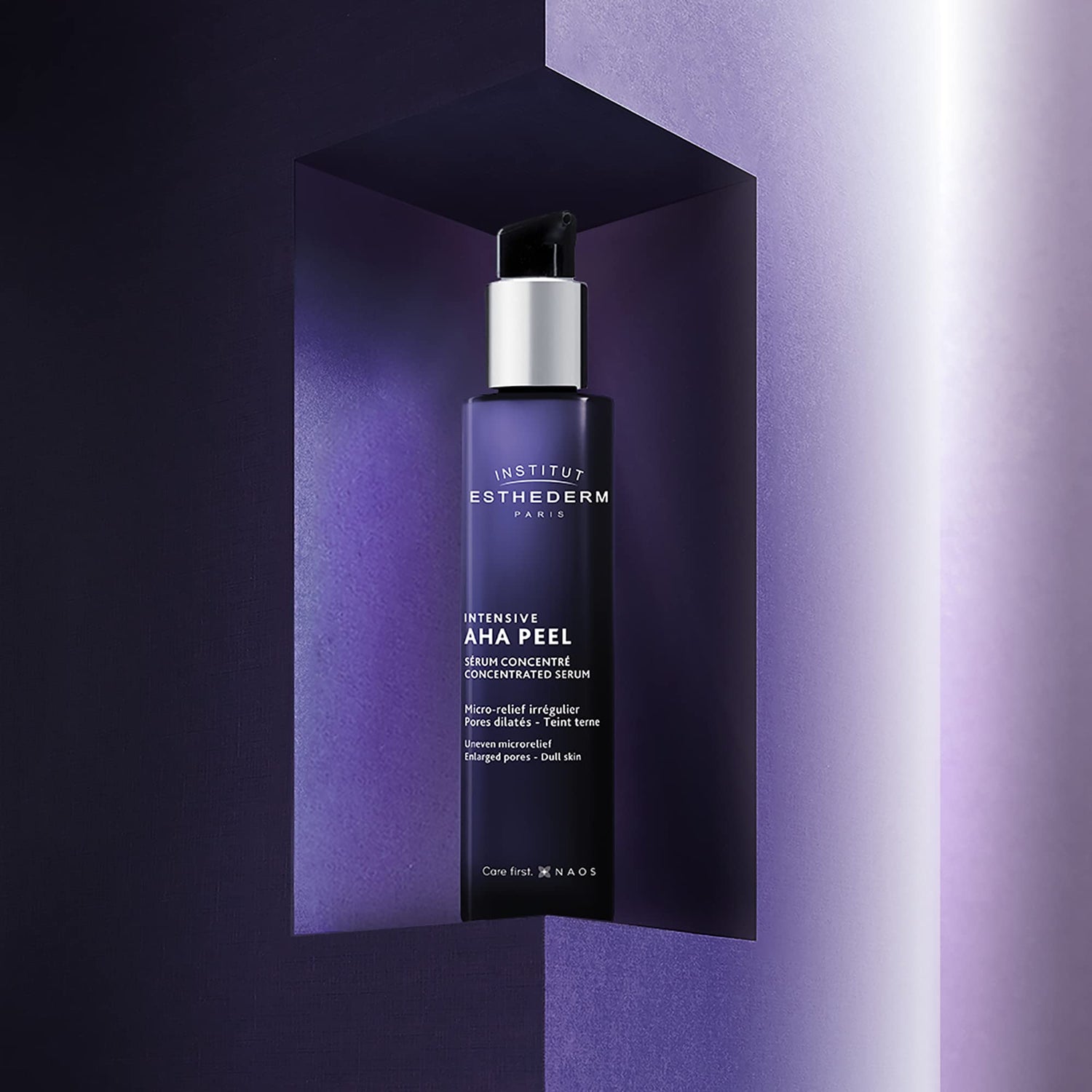 Institut Esthederm AHA Peel Gentle Serum - Gentle Exfoliant for Sensitive Skin, Evens Tone &amp; Reduces Fine Lines