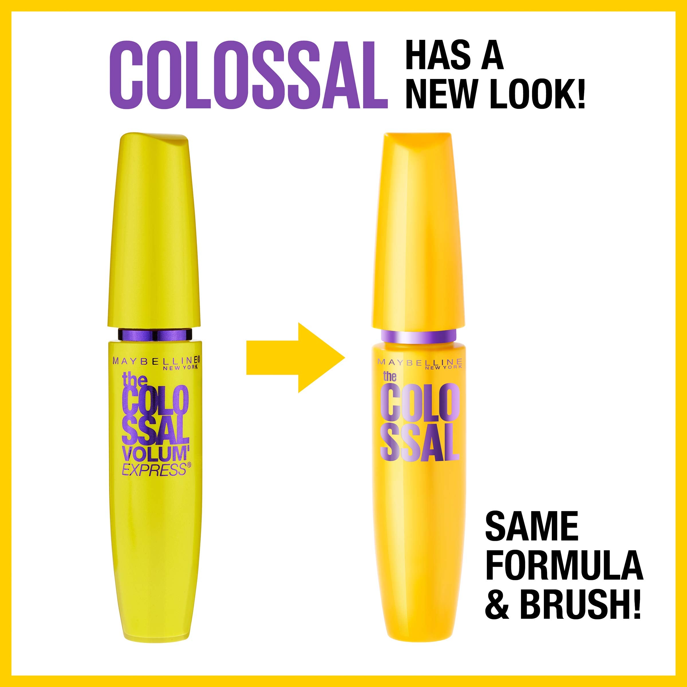 Maybelline The Colossal Mascara 01 Black - Voluminous &amp; Dramatic Lashes