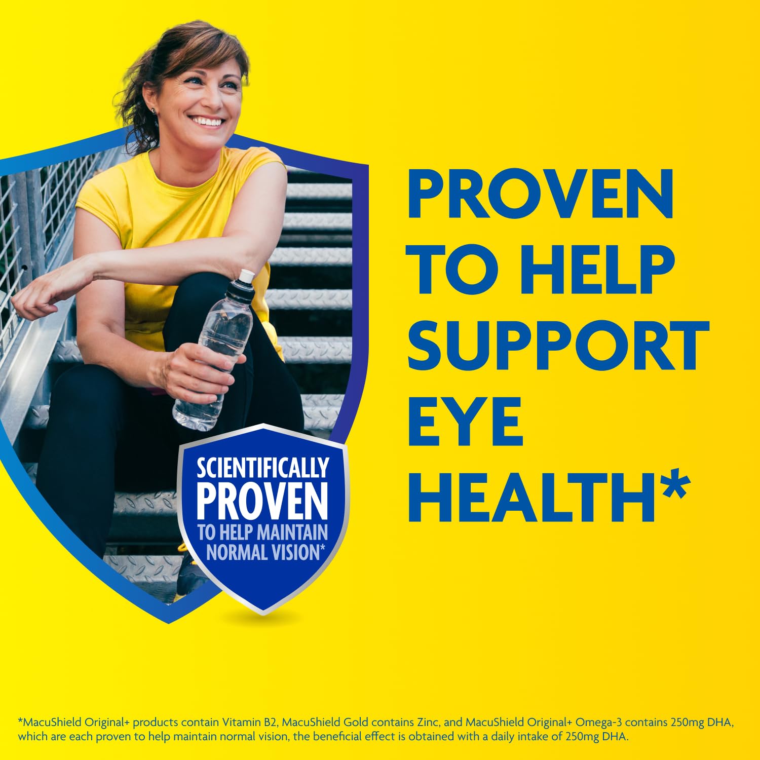 MacuShield Gold Eye Health Supplement - 90 Capsules with Lutein, Zeaxanthin &amp; Antioxidants