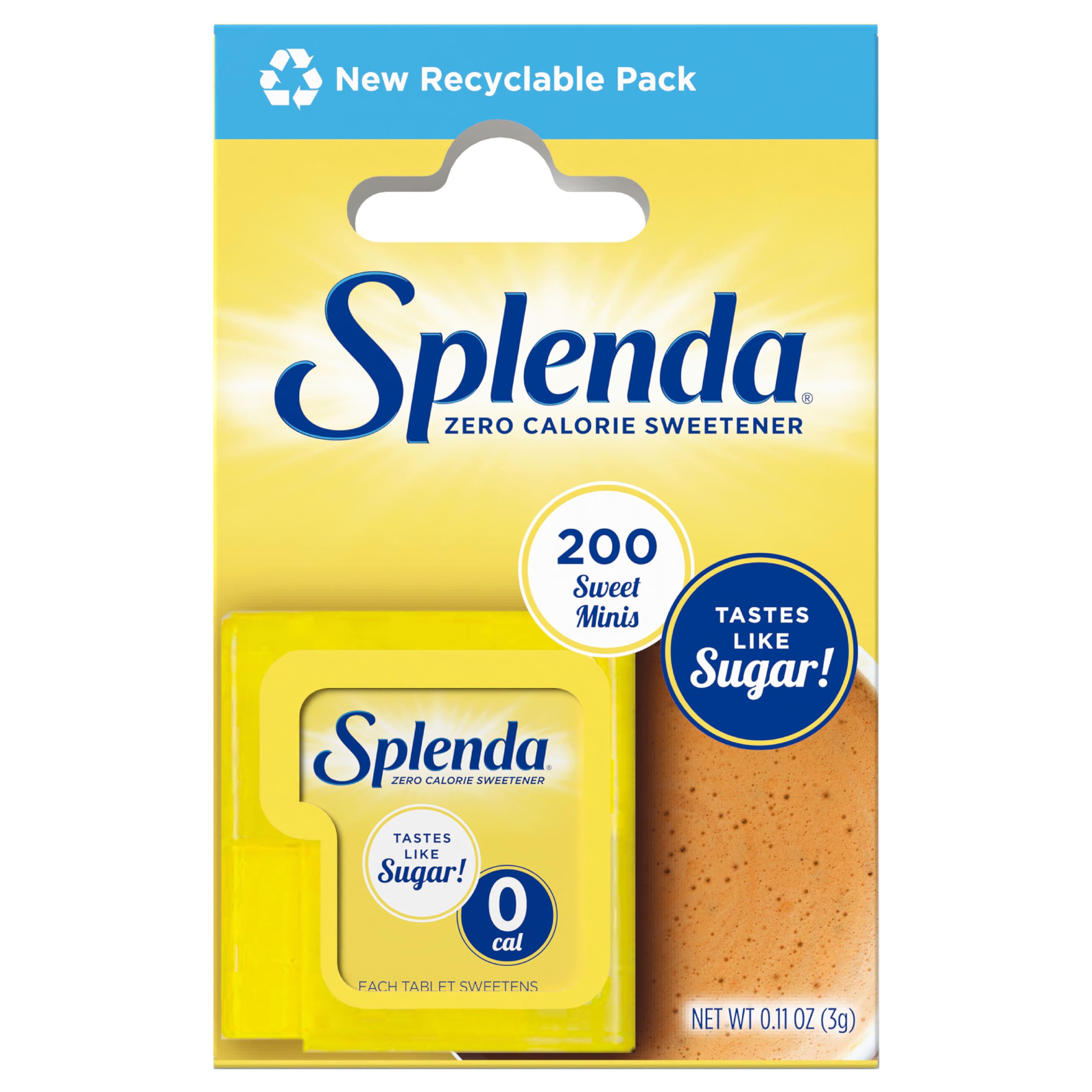 Splenda Sugar Substitute Tablets - Low-Calorie Sweetener for Diabetics &amp; Dieters