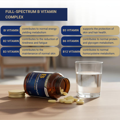 Nutraxin B Vitamin Complex 60 Tablets