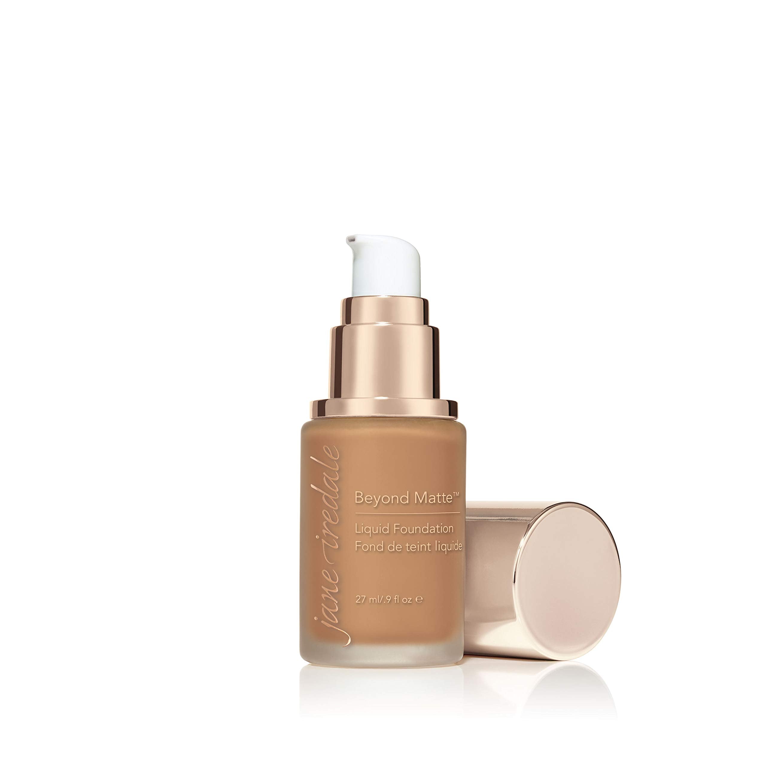 Jane Iredale Beyond Matte Liquid Foundation M13 - Matte Finish, Mineral Makeup for Smooth, Satin-Like Complexion