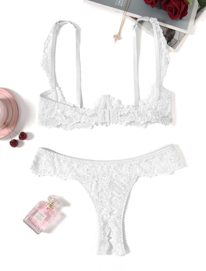 White Lace Women&