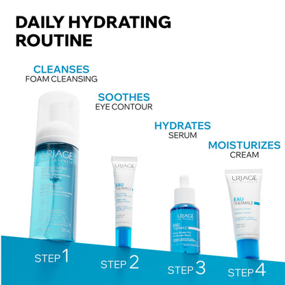 Uriage Gentle Facial Cleansing Foam &amp; Makeup Remover - Suitable for Normal &amp; Combination Skin Types