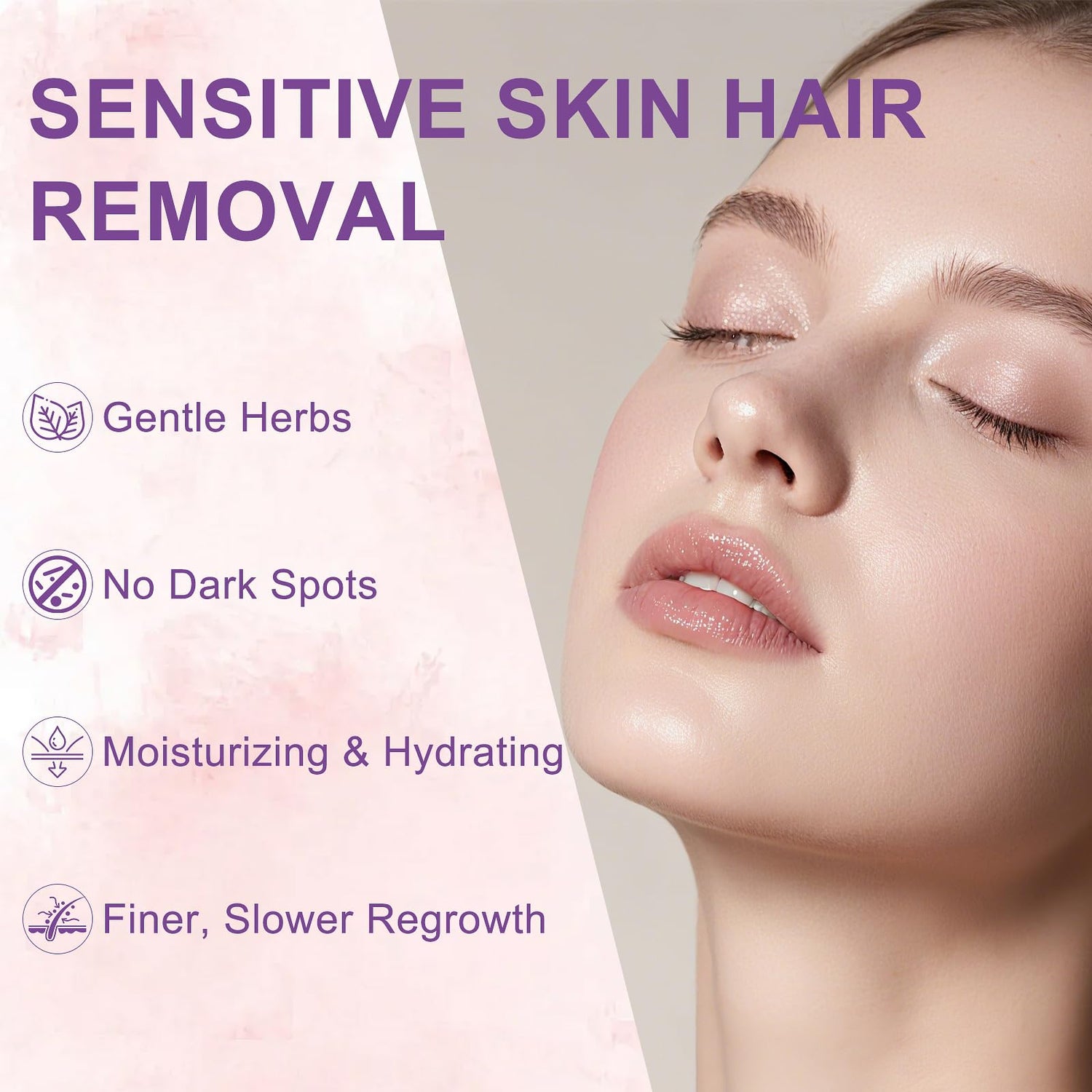 Remove Care Hair Removal Cream Sensitive Skin - 200ml | Fast-Acting