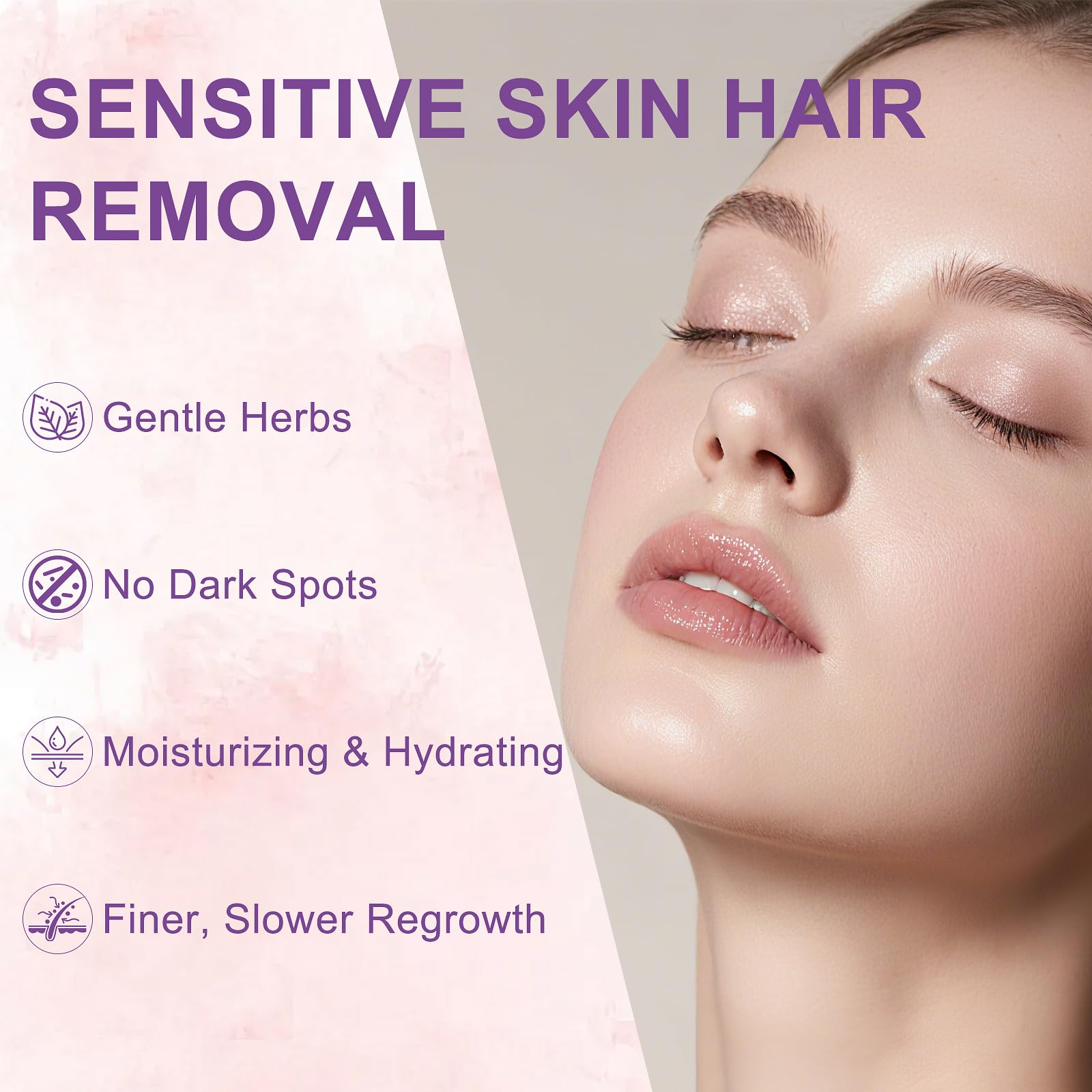 Remove Care Hair Removal Cream Sensitive Skin - 200ml | Fast-Acting