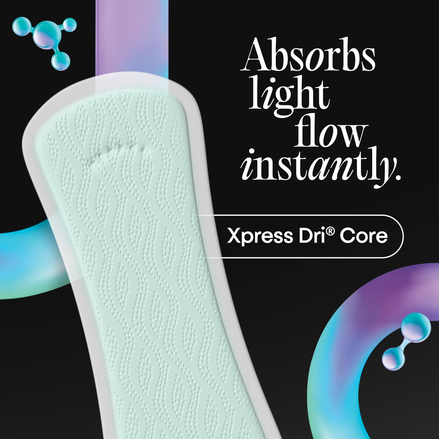 Kotex Regular Daily Pads - 56 Count | Soft and Breathable