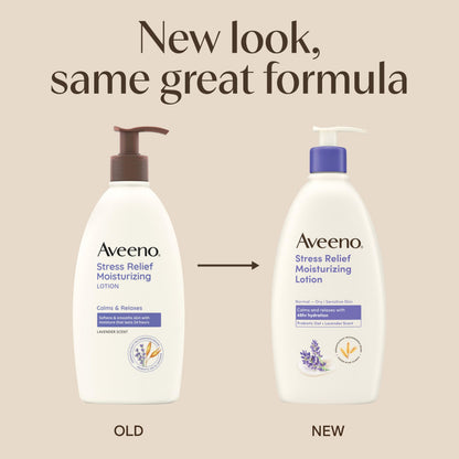 Aveeno Daily Moisturizing Body Lotion Lavender - 10.1 Fl Oz | Soothing Formula