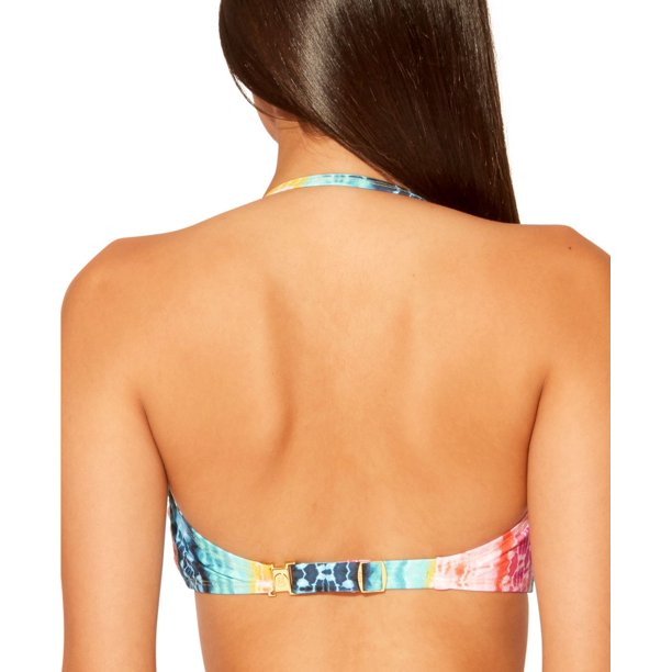 Bleu Rod Beattie Womens Good Vibrations Bandeau Bikini Top, Size 4
