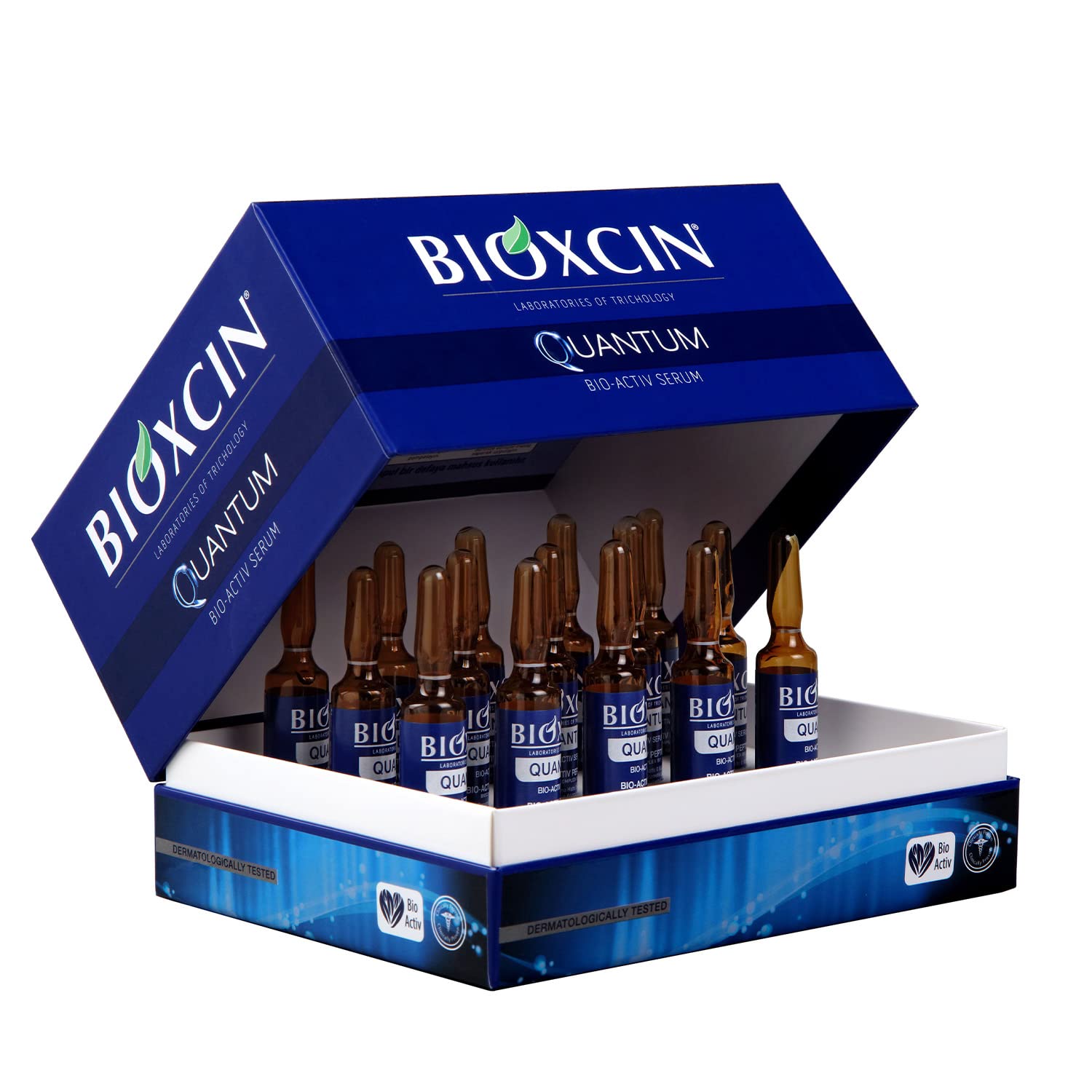 Bioxcin Quantum Extra Volume &amp; Care Serum 15x6 ml - Stringing Flowing Hair