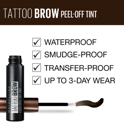 Maybelline New York Brow Tattoo Longlasting Tint Medium Brown 4.9ml