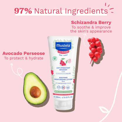 Mustela Moisturizing Body Lotion for Very Sensitive Skin 200ml