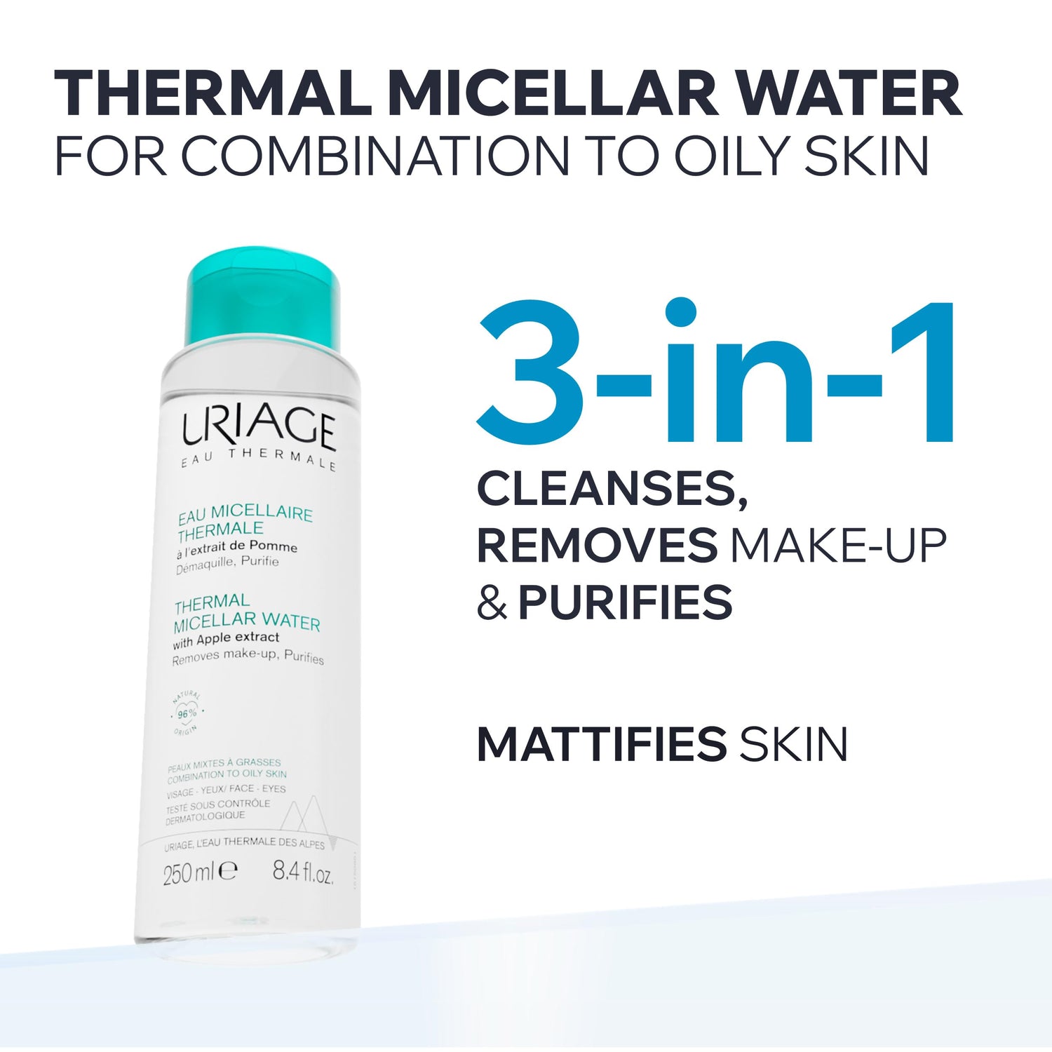 URIAGE Bariesun Matte Fluid SPF 50+ 50ml Sunscreen
