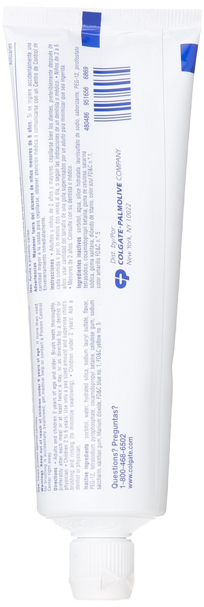 Colgate Triple Action Toothpaste 125ml - Mint Flavor - Anti-Caries, Whitening &amp; Fresh Breath
