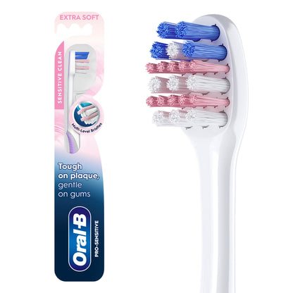 Oral-B Pro-Flex Soft Manual Toothbrush - Gentle Oral Care for Sensitive Teeth and Gums