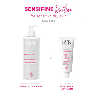 SVR Physiopure Cleansing Micellar Water - Gentle Makeup Remover for Sensitive Skin, 13.53 fl oz