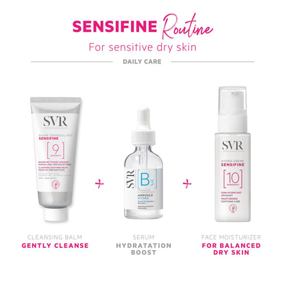 SVR Sensifine Makeup Remover Cream for Sensitive Skin - Gentle, Effective, Dermatologically Tested