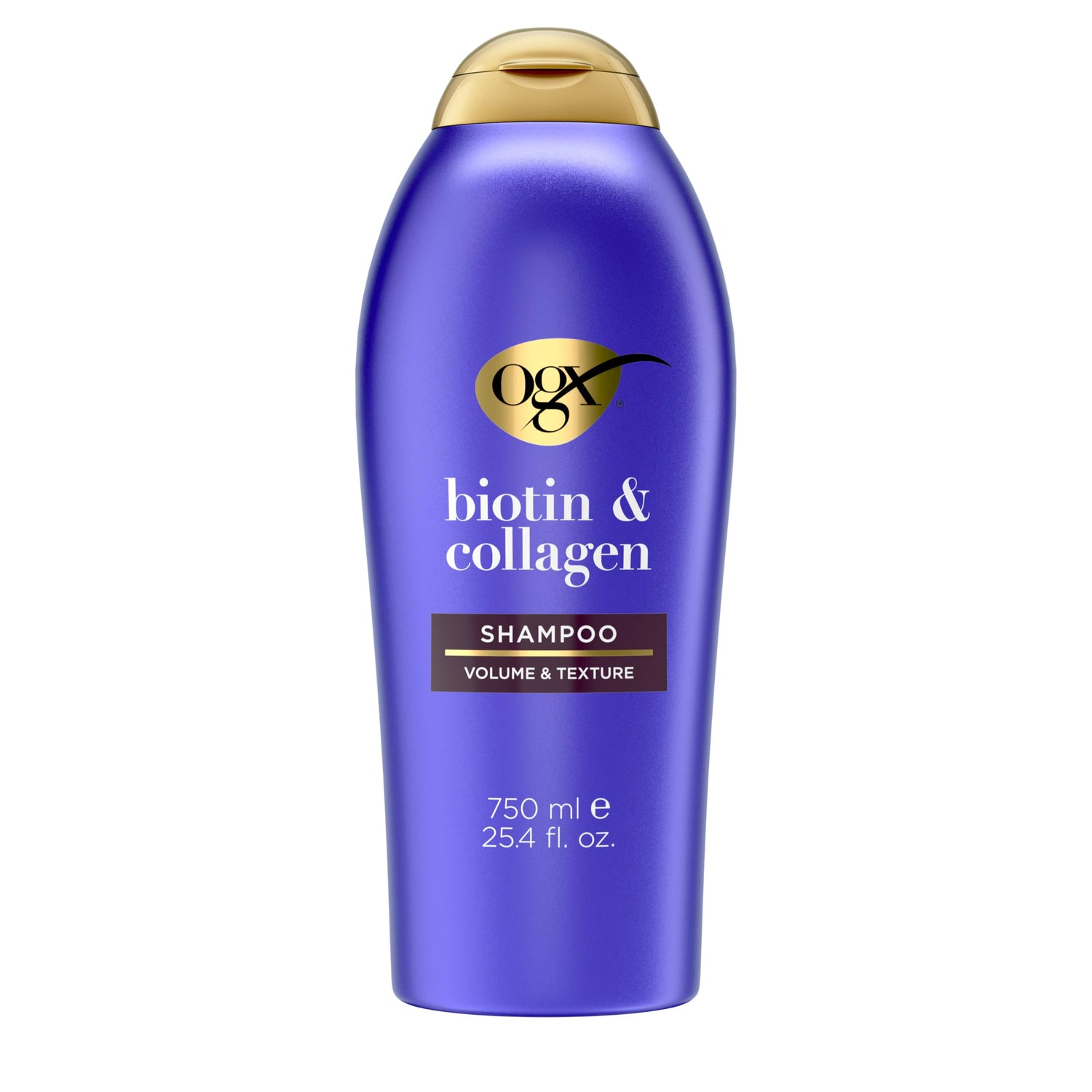 OGX Biotin &amp; Collagen Shampoo - Thickening &amp; Strengthening Hair Care for Thinning or Weak Hair, 13.01 fl oz